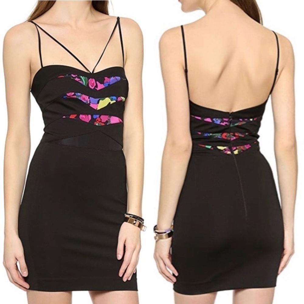 Noam Hanoch Floral Slip Dress